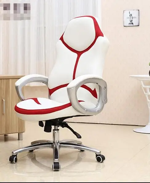 

With office elevator boss chair bow e-sports game staff chair leather seats
