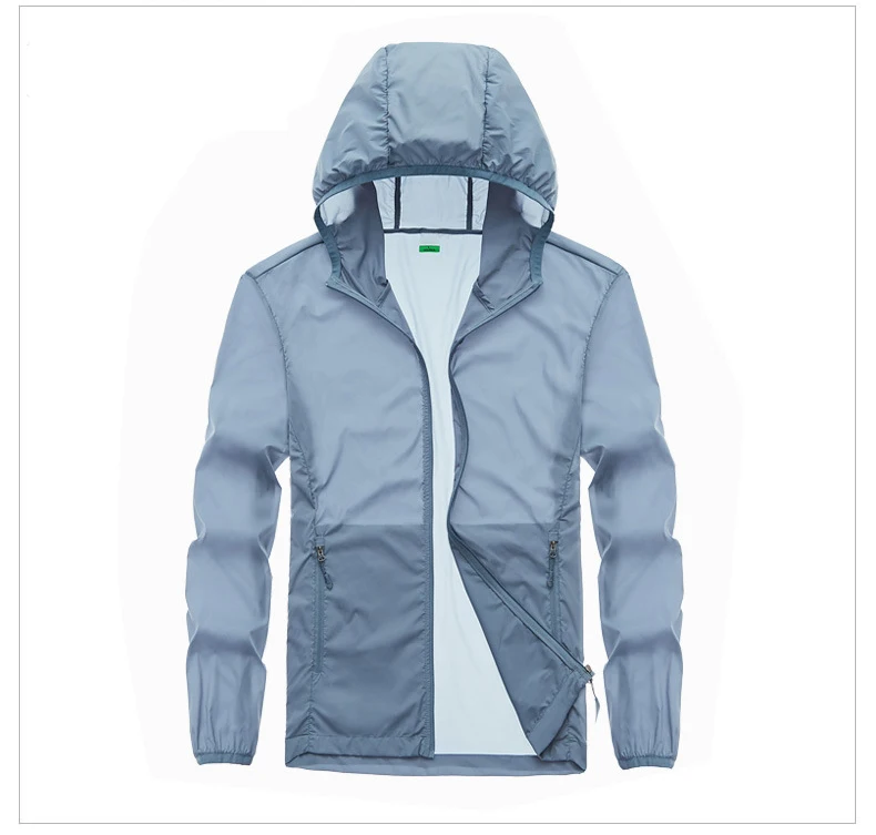

5XL Breathable Men Women Quick Dry Fishing Camping Skin Jackets Sun UV Protection Coats Outdoor Sports Hiking Jacket