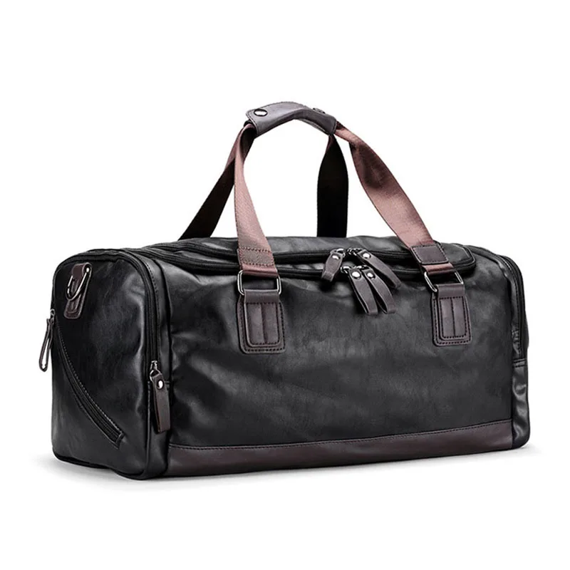 Vintage Handbags Men's Casual Tote For Men Large-Capacity Portable Shoulder Bags Men's Fashion Travel Bags Package