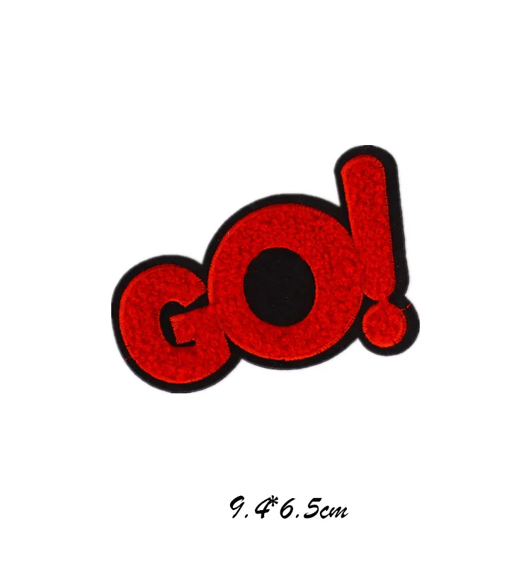 Красивые нашивки с надписью B Go красивое крутое лицо вышивкой для одежды наклейки