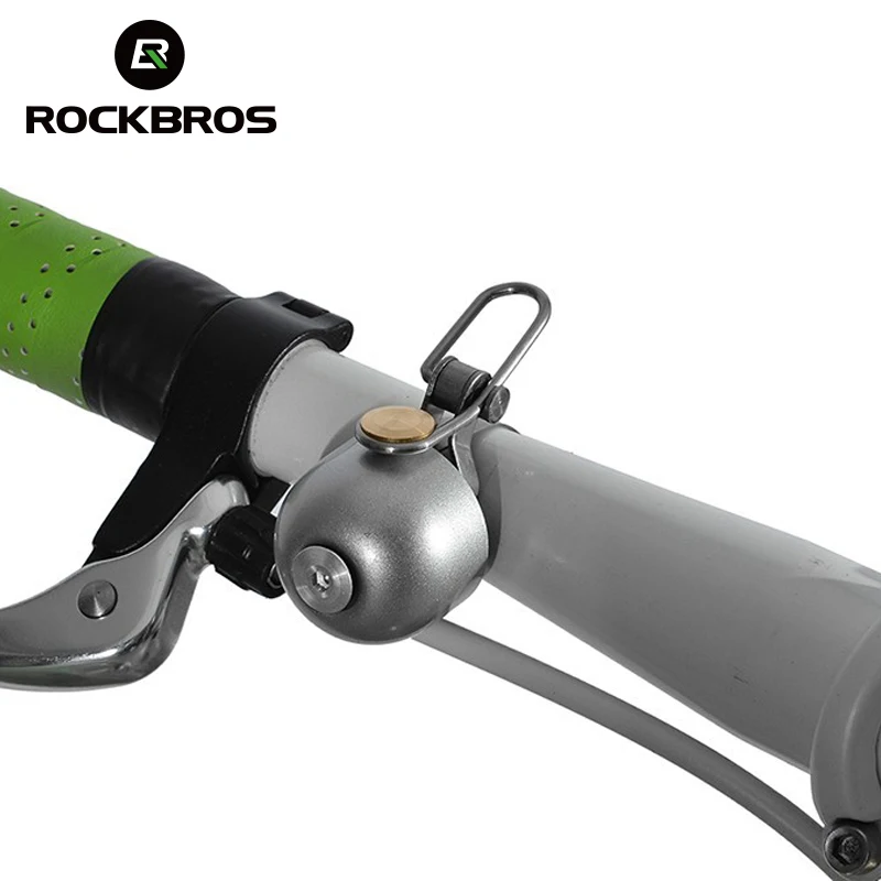 Велосипедный звонок ROCKBROS стальной и медный звуковой сигнал Колокольчик для езды