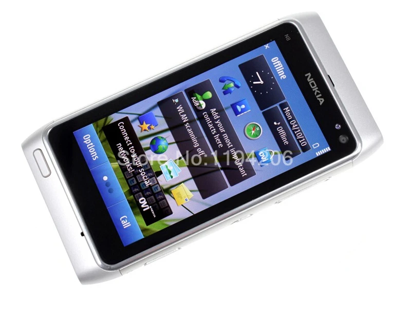 Оригинальный N8 Nokia мобильный телефон 3 5 &quotемкостный сенсорный экран Камера 12MP 3g