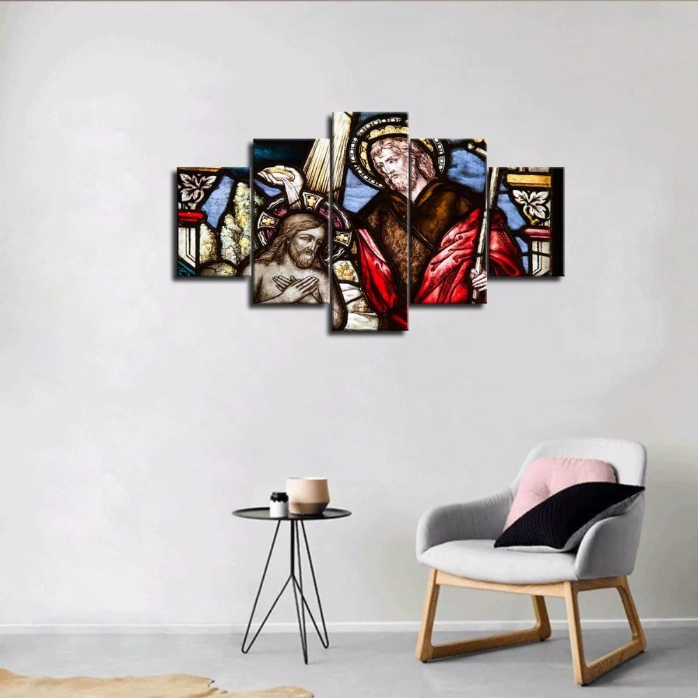 Большой христианские кресты крест Пейзаж Wall Art Христа Плакаты Печать на холсте Home