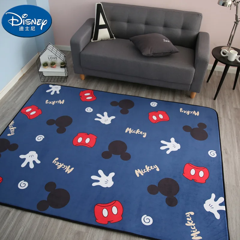 Disney Mickey Minnie Mouse детский коврик для ползания игровой дома мягкий всесезонный
