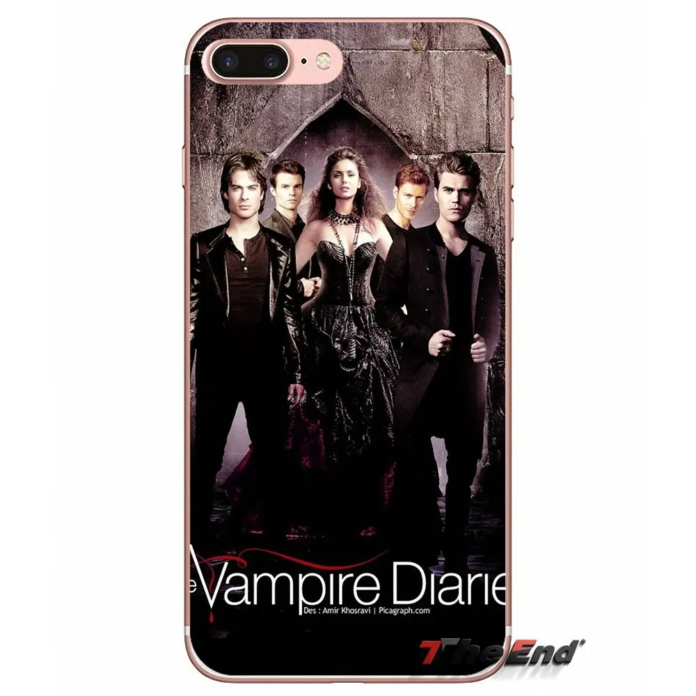 Чехол для Телефона iPhone X 4 4S 5 5S 5C SE 6 6S 7 8 Plus Samsung Galaxy J1 J3 J5 J7 A3 A5 2016 2017 tv show The Vampire Diaries |