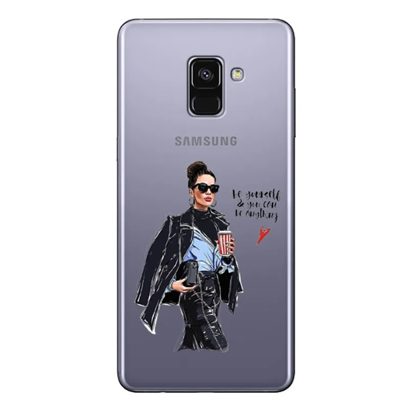 TPU Goddess/туфли VOGUE арт платье принцессы для девочек; женская обувь boss кофе чехол для телефона из мягкого силикона ТПУ с рисунком аксессуары для телефона чехол для samsung A3 A5 A7 J3 J5 J7 - Цвет: TPU
