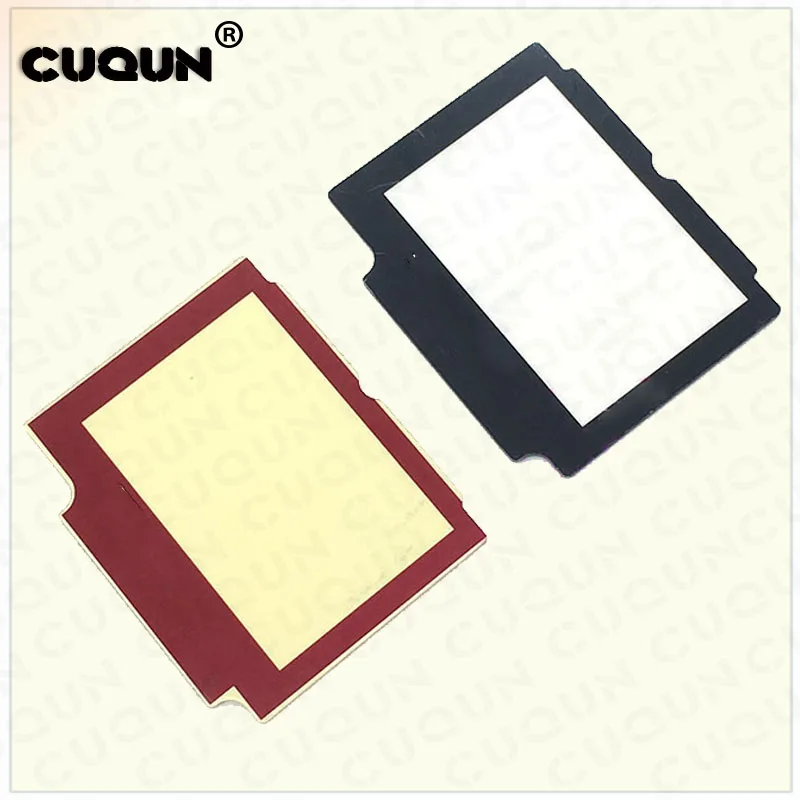 Пластиковая стеклянная крышка красного и черного цвета для Nintendo GBA SP пластиковая