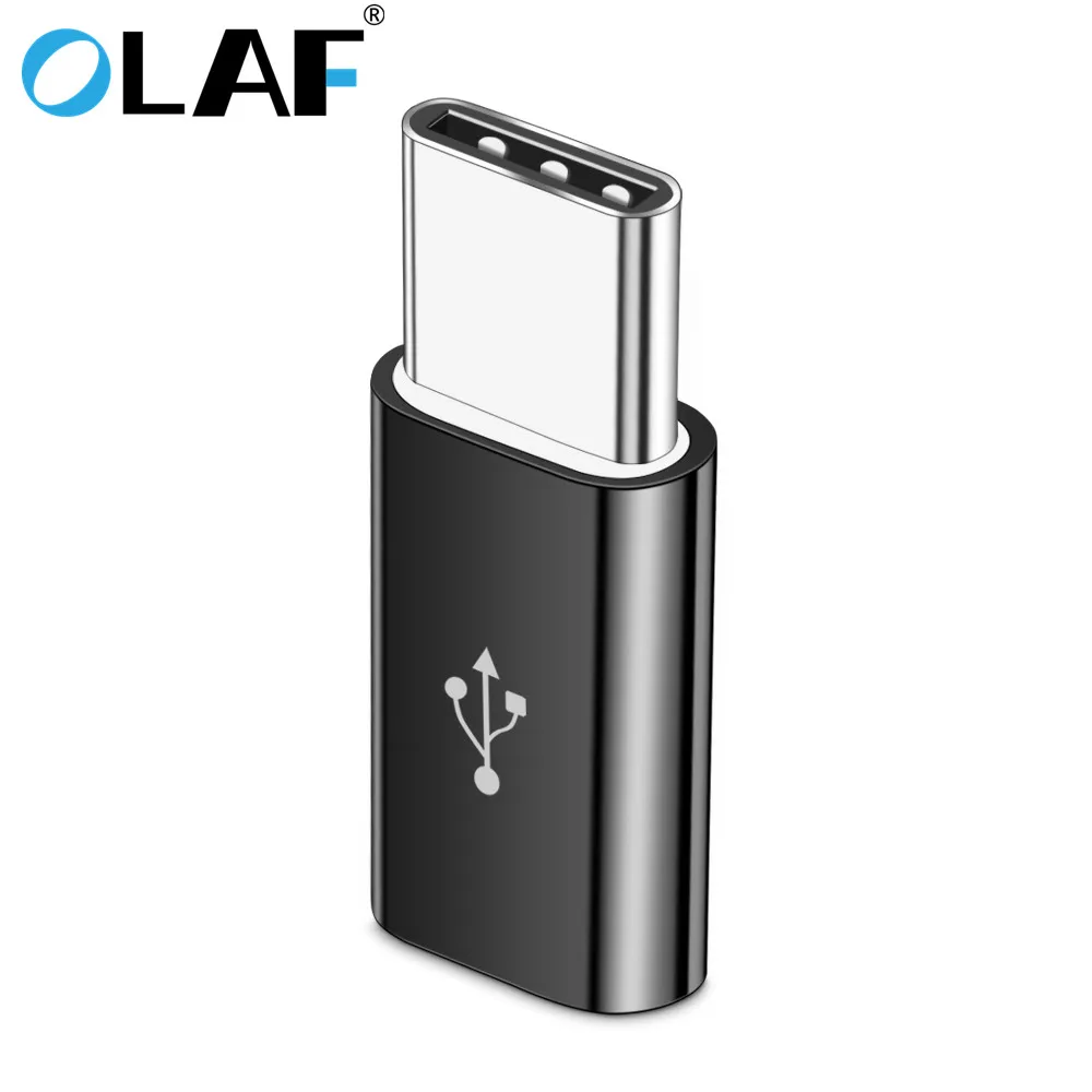 Олаф OTG type-C адаптер USB C к Micro USB OTG USB кабель type C адаптер для Macbook Pro samsung S8 S9 S10 huawei P20 lite type-c