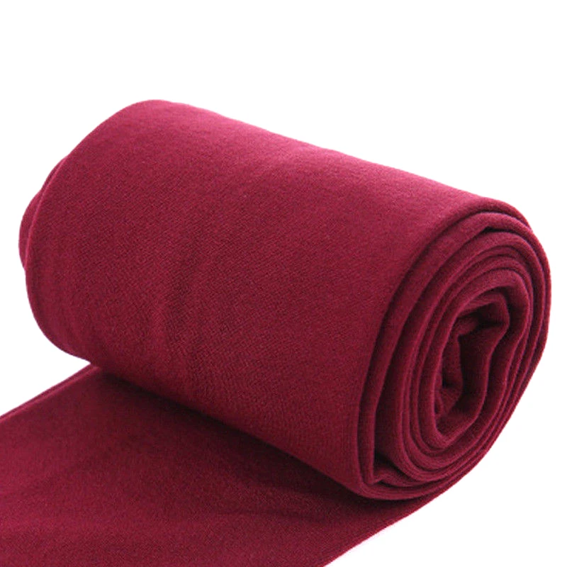wine red Pantyhose 1 шт. Для женщин дамские колготки леггинсы со штрипками сплошной цвет дышащий Эластичность для осени NFE99 - Цвет: wine red Pantyhose