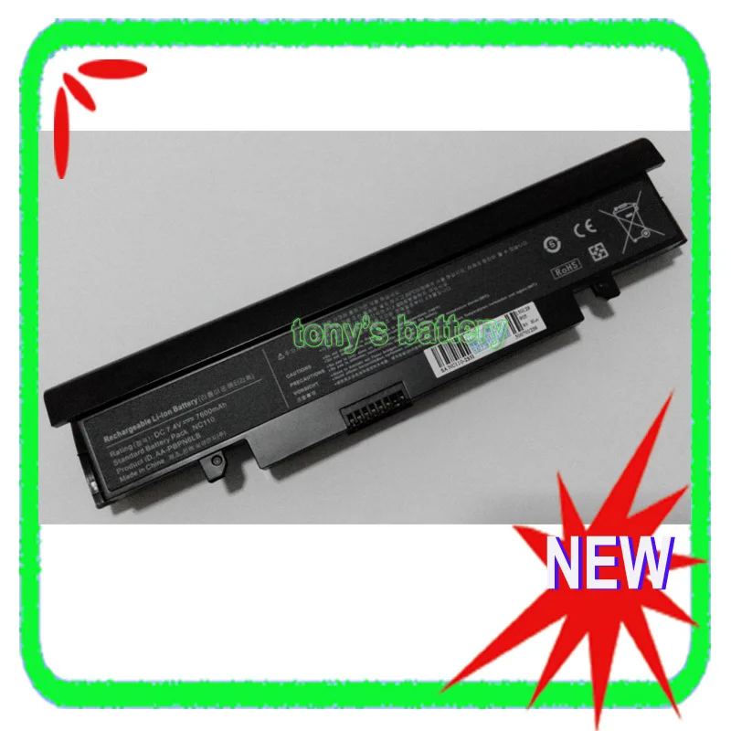 6 ячеек батареи ноутбука для Samsung NC110 NC210 NP NT NC111 NC208 NC215S AA PBPN6LB PLPN6LS|laptop battery for samsung|laptop