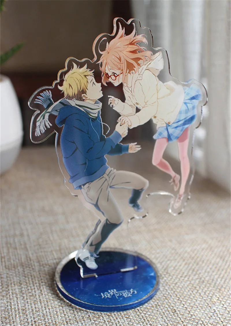 Аниме мультфильм Kyokai no kanata! Мирай Курияма Kanbara Akihito фигурка на акриловой подставке игрушка Хэллоуин косплей настольная фигурка