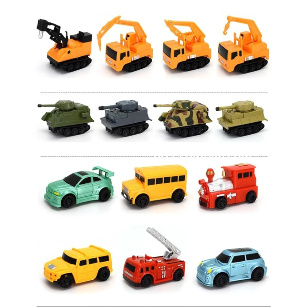 

Hot 1 Pcs Magic Mini Pen Inductive Toy Car Tank Truck Model Series Puzzle Follow Any Line You Draw Toys for Children Boys Kids