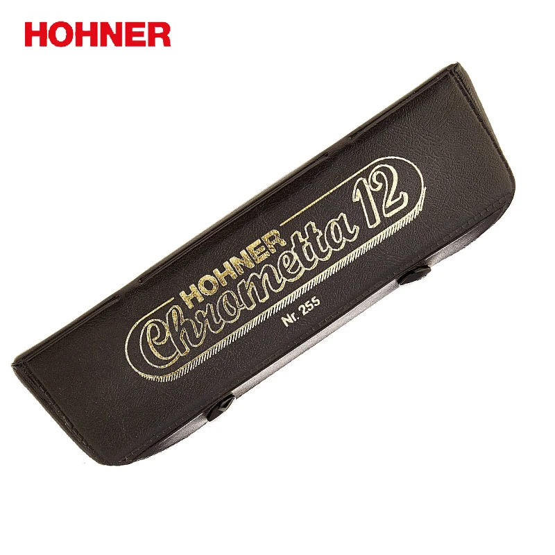 Hohner 255 Chrometta 12 отверстий Хроматические 12 гармоник, Ключ C Major