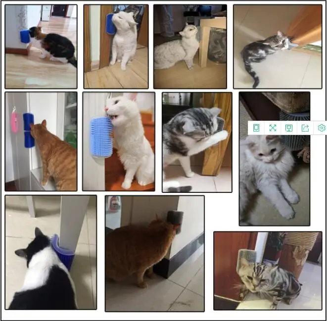 Кошечка самогрумерная расческа для удаления волос для домашних кошек уход инструмент щетка для собачья кошачья шерсть Обрезка массажное устройство с кошачьим котом