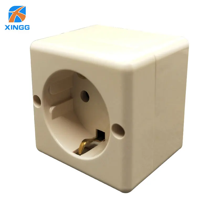 ЕС Европейский AC мощность электрические промышленные один настенная розетка
