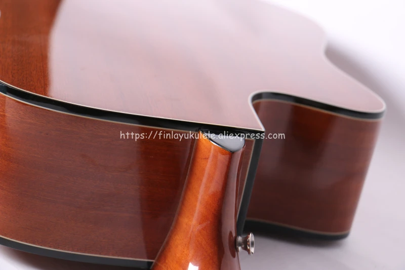 Finlay High end 41 "акустические гитары полностью из красного дерева/корпус ra с жестким