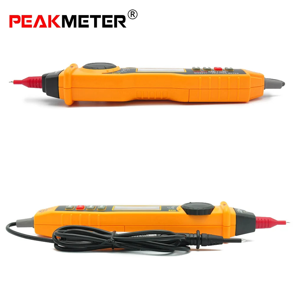 Peakmeter MS8211 ручка Тип Цифровой мультиметр Многофункциональный Мультиметры с НТС DC