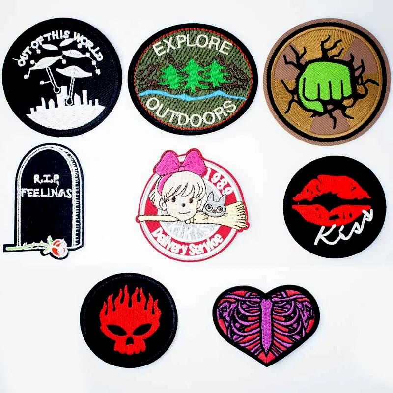 Магическая девушка коктейль пришить одежду ремонт одежды tab знак штамп чтобы