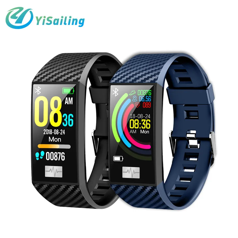 Тонкий смарт браслет DT58 для женщин с цветным экраном и сердечным ритмом