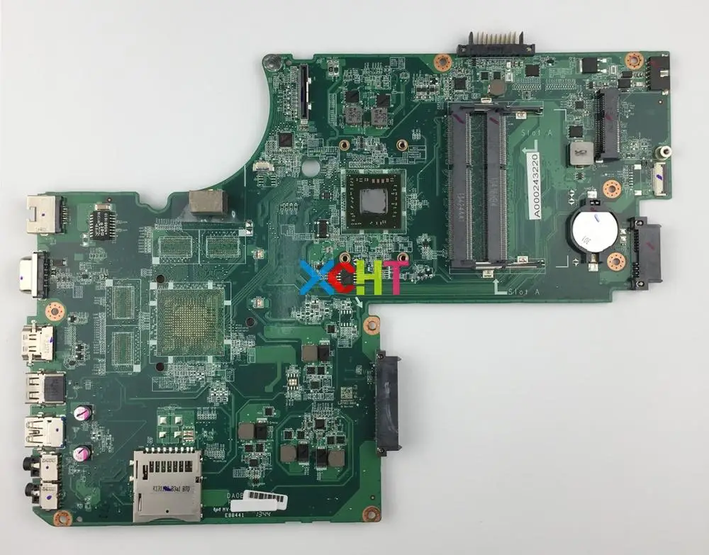 Материнская плата для ноутбука Toshiba Satellite C70D C75D серии A000243220 DA0BD9MB8F0 с процессором A4-5000. Проверена на работоспособность.