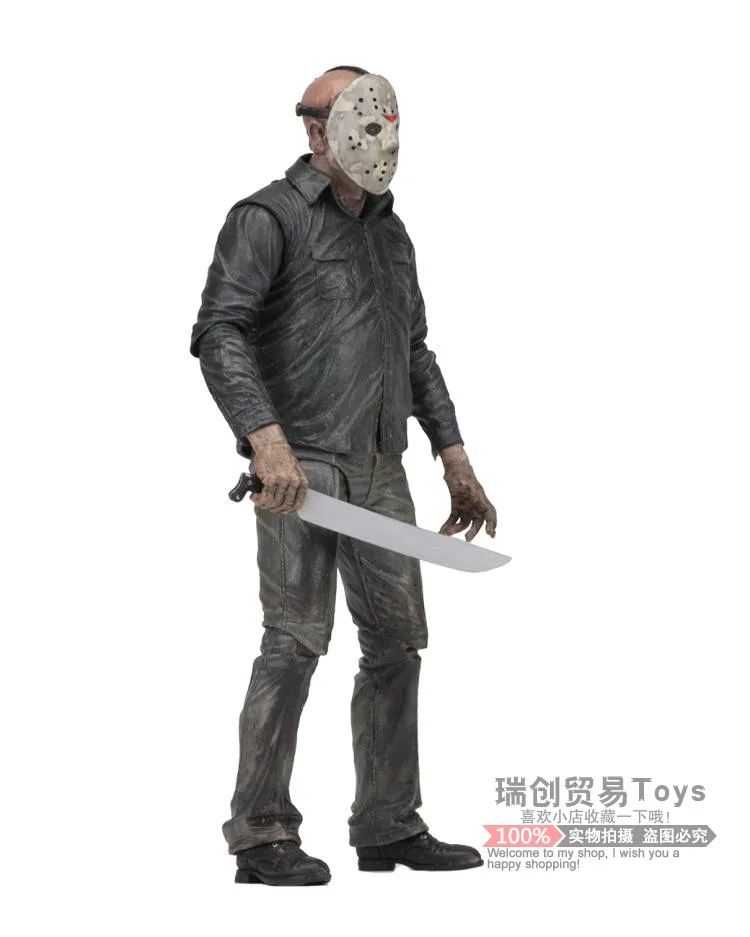 NECA &quotКошмар на улице Вязов&quot Фредди Крюгер 1980 ПВХ фигурка коллекционная игрушка
