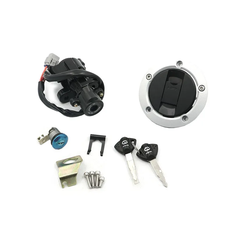 

2011 - 2015 For Suzuki GSXR600 GSXR750 GSX-R GSXR 600 750 Ignition Switch Lock Oil Fuel Gas Tank Cap Cover Lock 2 Key Sets