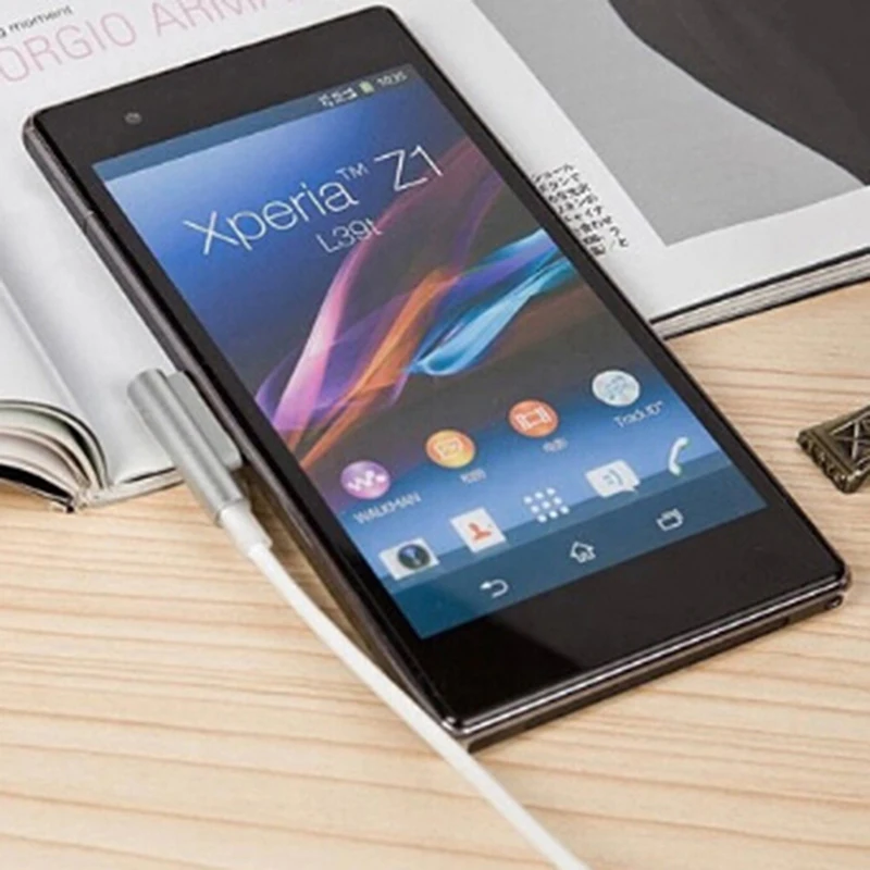 Магнитный зарядный кабель USB для Xperia Z3 Z2 Z1 Mini XL39 L55H L50W высокого качества|Кабели