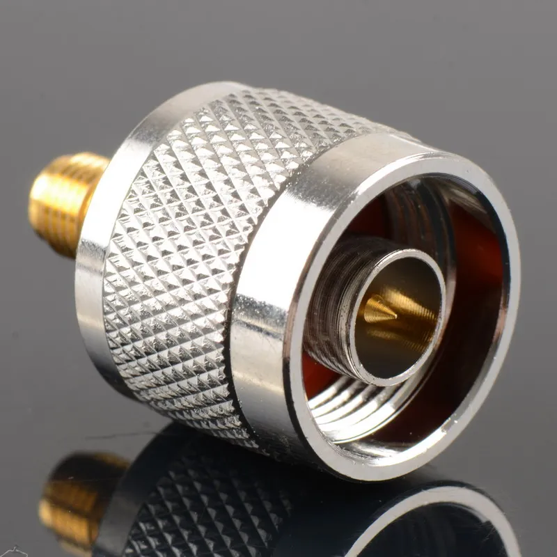 Adapter N Plug Male Nickel Plating To SMA Female Gold Jack RF Connector Straight | Компьютеры и офис