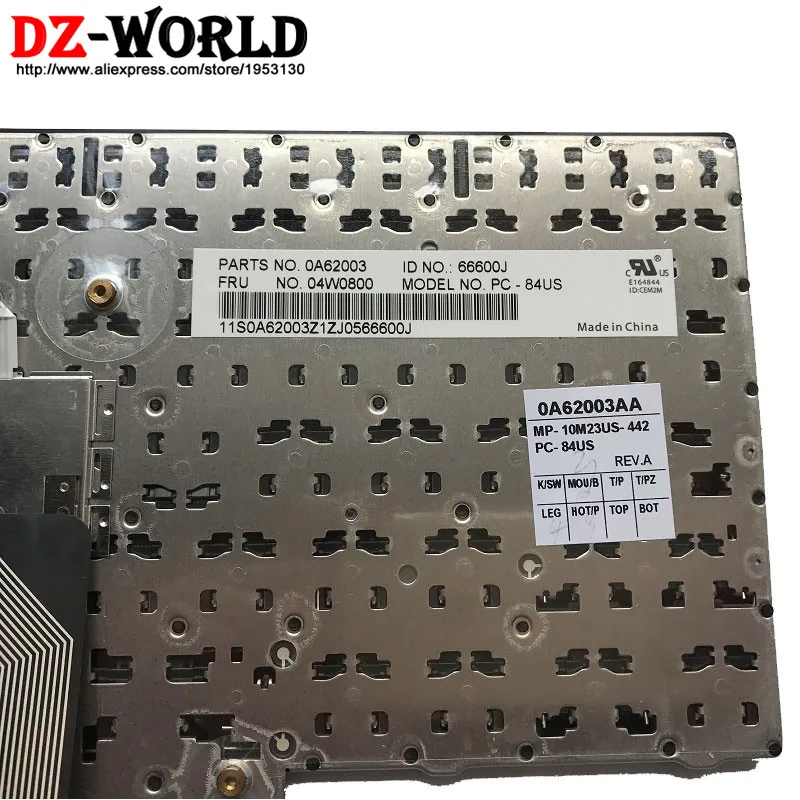 Новая Оригинальная английская клавиатура для Lenovo Thinkpad E420 E420S E425 E320 E325 Teclado 04W0800