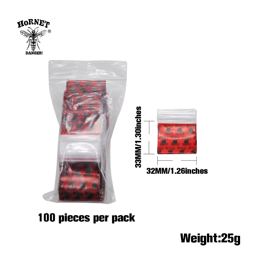 HORNET 100 шт./лот пластиковый многоразовый целлофановый маленький пакет упаковка
