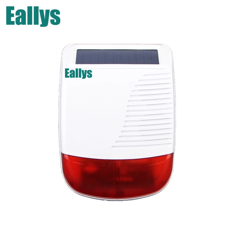 Бесплатная доставка! Беспроводная Стробоскопическая сирена на солнечной