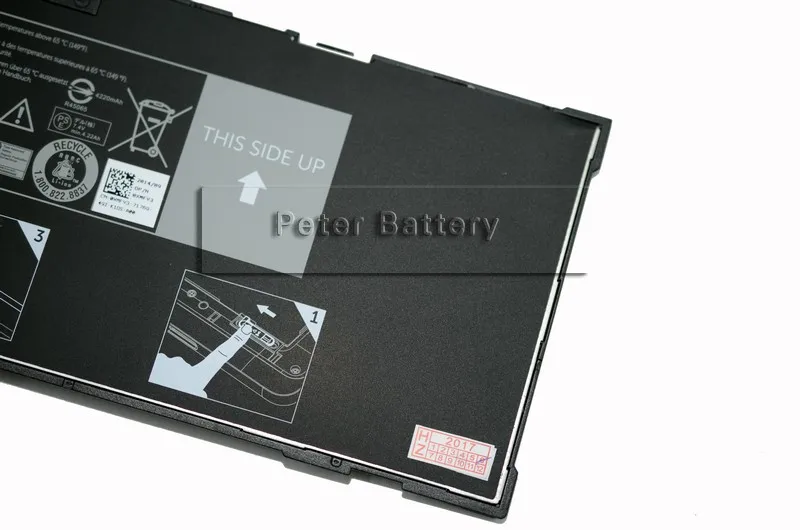 Оригинальный аккумулятор JIGU 312 1453 9MGCD XRXMG 451 BBGS VYP88 BBIN XMFY3 для ноутбука DELL Venue 11 Pro
