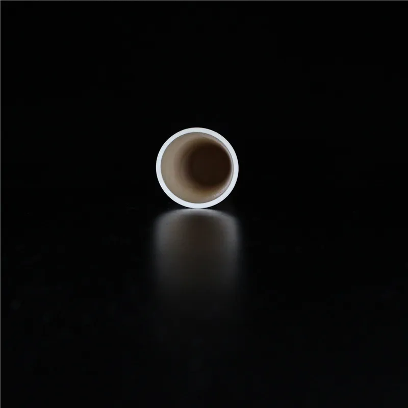 99.5%-Al2O3 Высокая термальная Корундовая трубка OD12* ID8mm/круглая одностворчатая алюминиевая трубка/изоляционная керамика для датчиков термопары