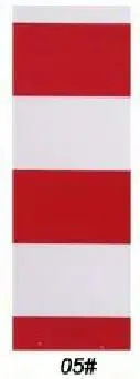 2,94x2,5 м моторизованный полная кассета тент с занавеской - Цвет: Red and white stripe