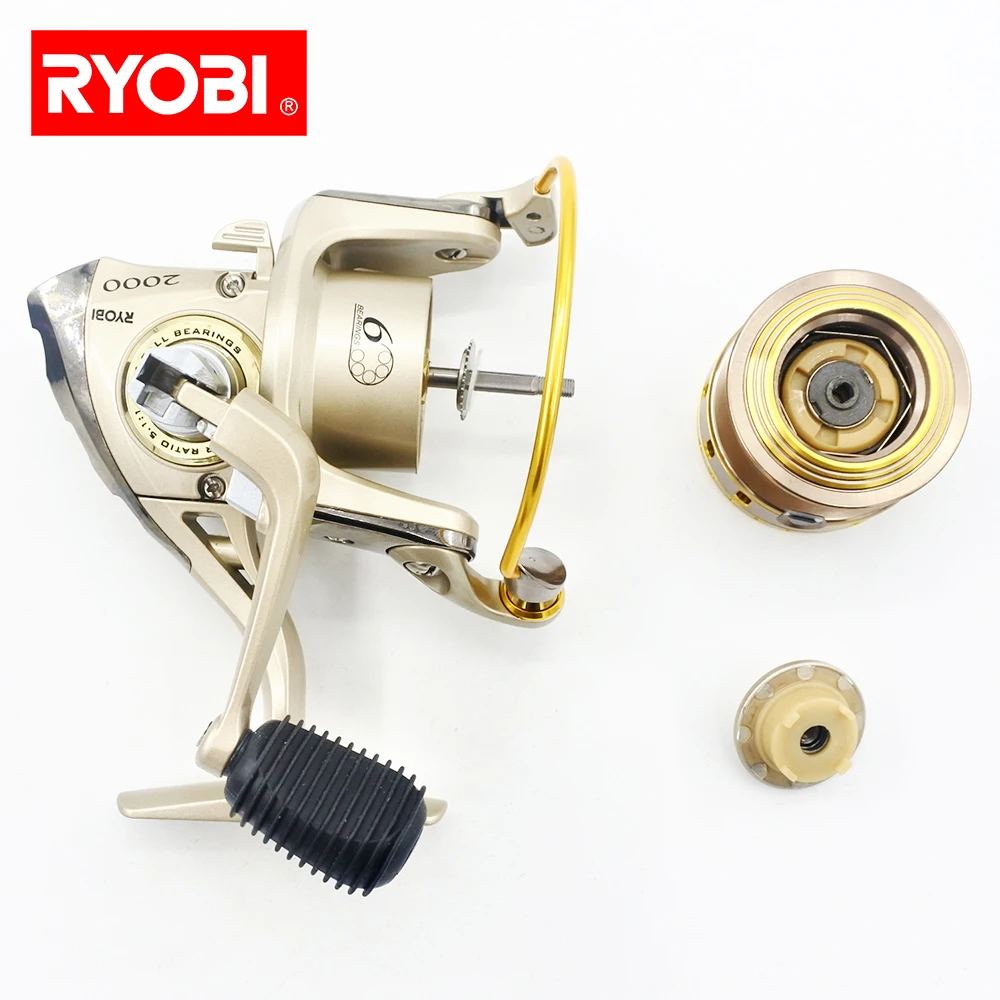 RYOBI TRESOR удобные FD2000/3000 5 + 1BB Спиннинг рыболовные катушки с 1: 1 Передаточное число