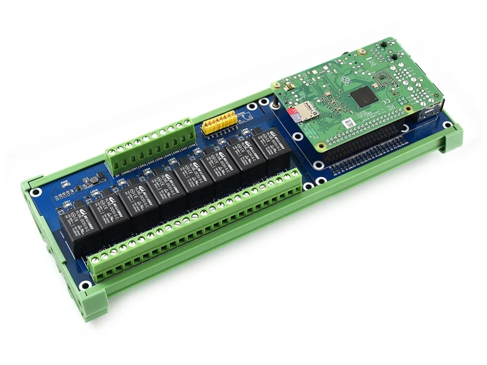 Плата расширения Raspberry Pi 8 канальный релейный канал для A +/B +/2B/3B/3B +