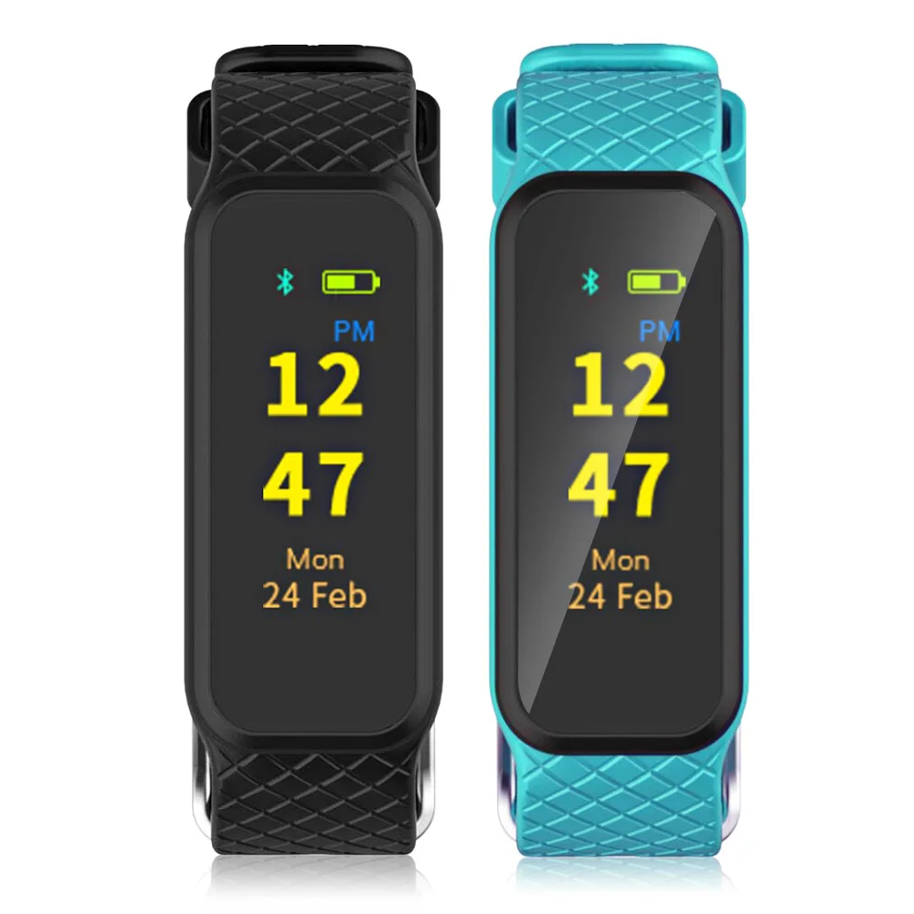 Оригинальный INCHOR WRISTFIT HR2 Смарт Watche смарт-браслет Цветной TFT Экран монитор