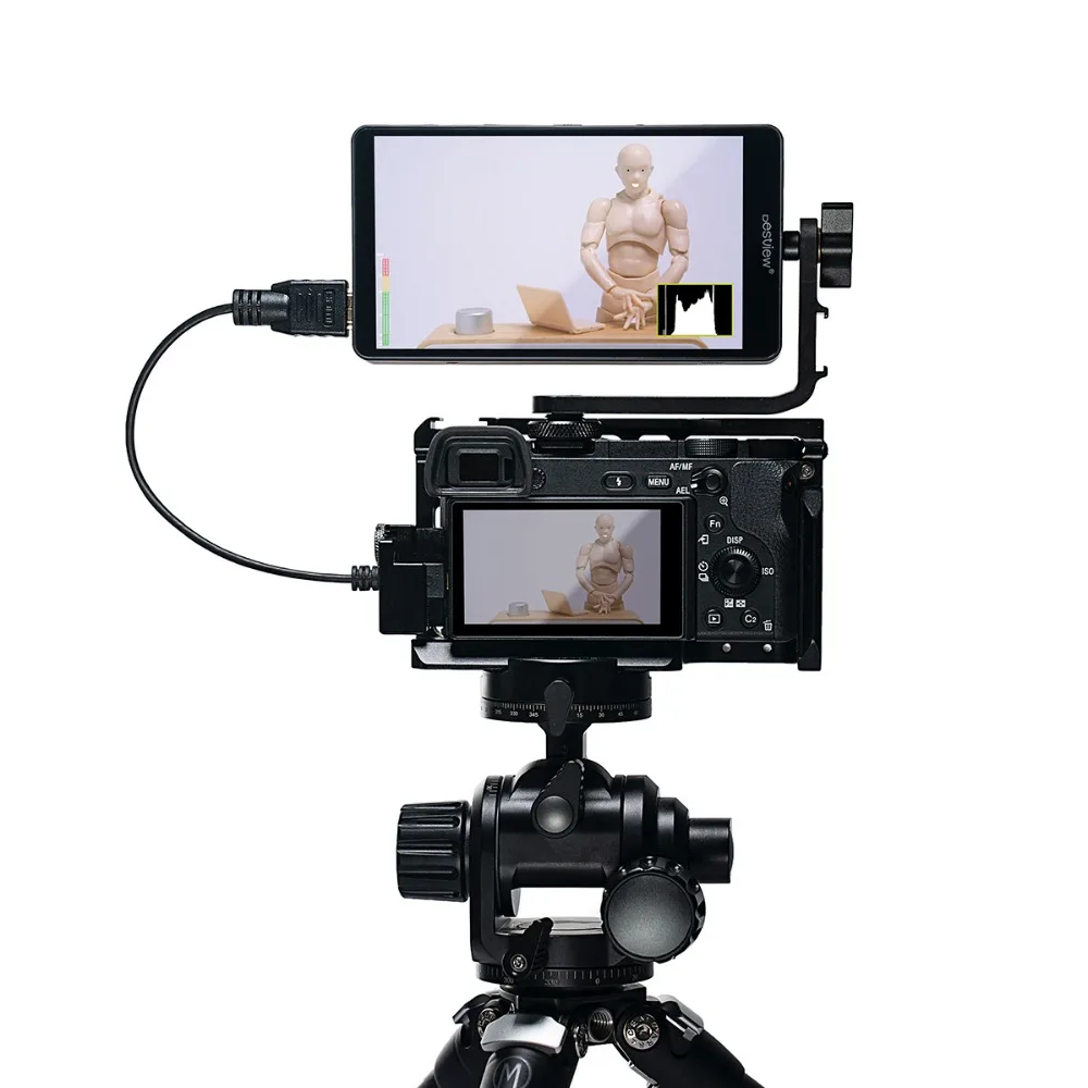 Видеокамера DesView S5 5 дюймов 4K HD 1080P монитор с L пластиной поддержка HDMI вращение на 360