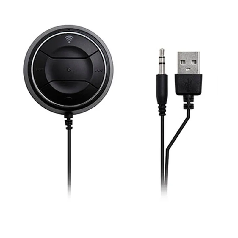 KOOYUTA Handsfree прикуриватель Магнитная база Bluetooth автомобильный комплект MP3 3,5 мм AUX аудио музыкальный приемник адаптер двойной USB зарядное устройство