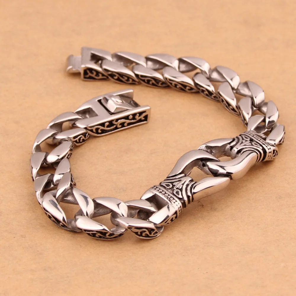 Цепочка Из Нержавеющей Стали 316L 12 мм|bracelet chain|bracelet brandbracelet fashion |