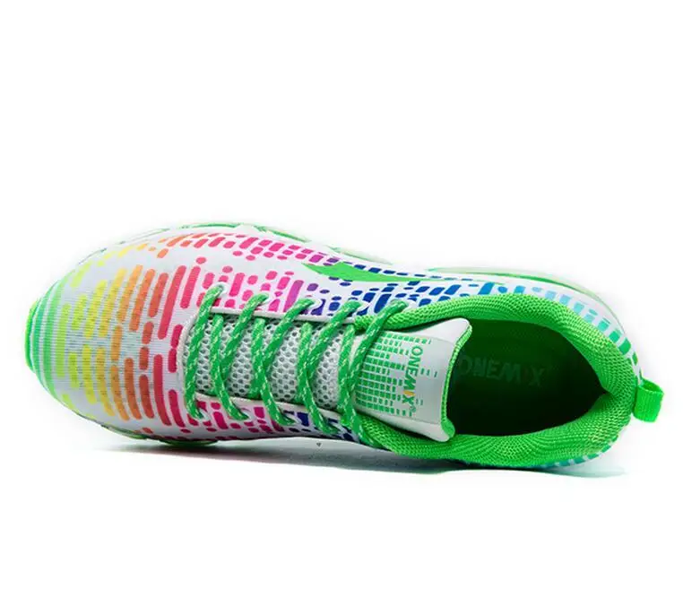 Женская спортивная обувь ONEMIX Зеленые кроссовки для тренировок женские фитнеса