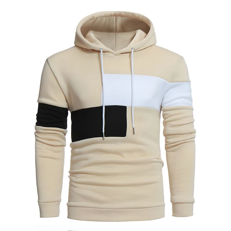 ZYFPGS Slim Fit толстовки для мужчин осень шить мужская толстовка с длинными рукавами