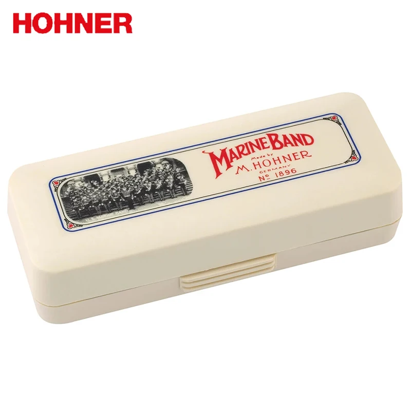 Классическая гармоника Hohner Marine Band 1896 10 отверстий 20 тонов диатонический ротовой