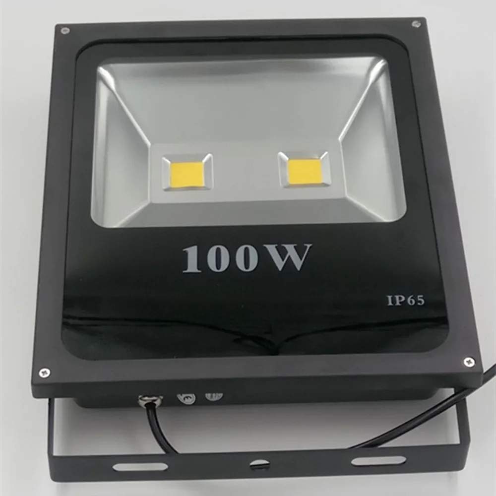 AC220V LED Flood Light 100W Reflector Floodlight Waterproof IP65 Spotlight Warm/Cold White Outdoor Lighting | Лампы и освещение