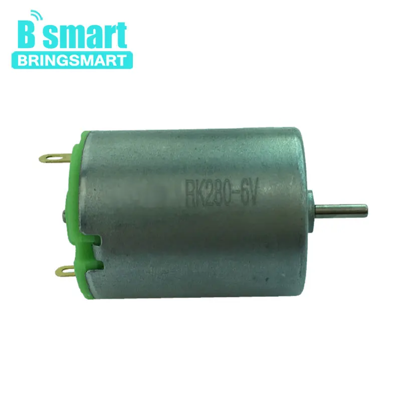 Электродвигатель постоянного тока Bringsmart RK280 6 в 12 В 6000 об/мин высокоскоростной