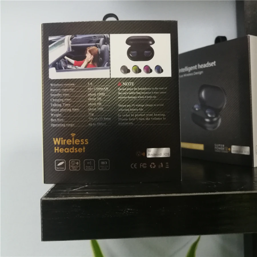 Беспроводные наушники NOOSOO 2019 U10 TWS Bluetooth 5 0 IPX6 водонепроницаемые PK i100 tws i80 / Flypods Xiaomi