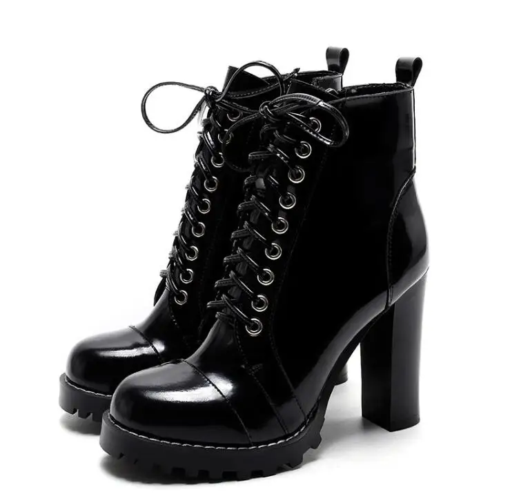 Леопардовые ботильоны из натуральной коровьей кожи на платформе женская