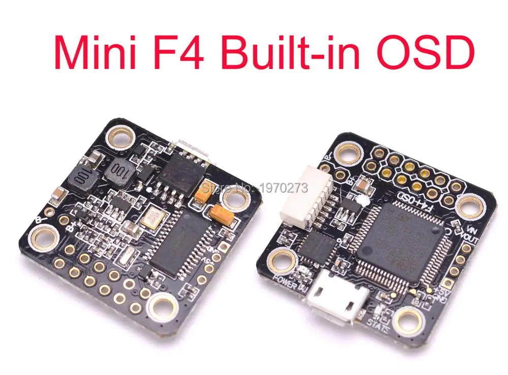 Панель мини контроллера полета F4 Встроенный OSD 5 В/1A 2 4S для Mini flytower RC Мультикоптер