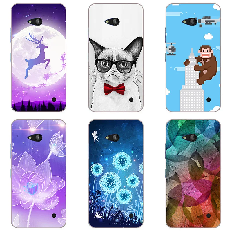 For Nokia Lumia 730 Case Hard Plastic Back Cover Cases Painting Abstract Patterned Shell Skin |