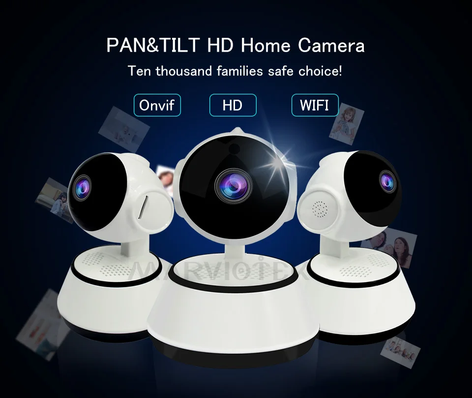 Беспроводной радионяня WiFi IP камера 720P видео няня камера детская камера с монитором Домашняя безопасность детский телефон камера ночного видения